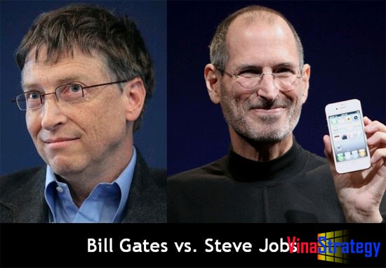 Steve Jobs và Bill Gates hai nhân tài hai tính cách