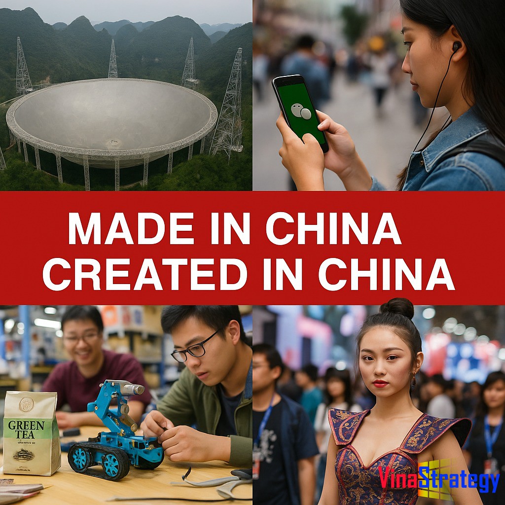 Made in China đến Created in China hiện nay ra sao